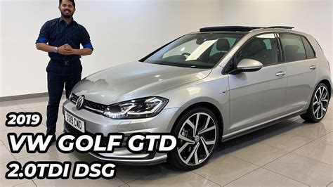 2019 Volkswagen Golf 2 0tdi Gtd Dsg Youtube