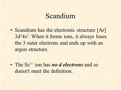 Scandium Electron Configuration (Sc) with Orbital Diagram