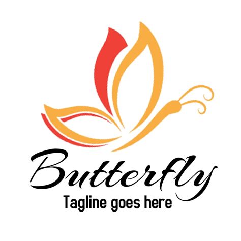 Butterfly Logo Butterfly Beauty Logo 1 Template Postermywall