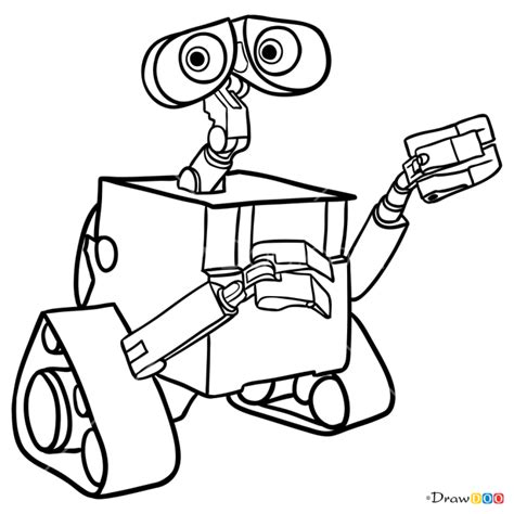 How To Draw Wall E Robots