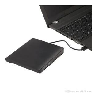 Leitor E Gravador Cd Dvd Externo Slim Preto Usb P Pc Shopee Brasil