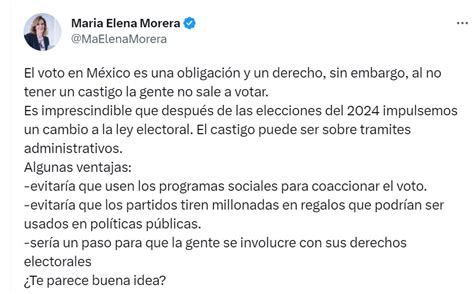 Pedro Miguel on Twitter Oye MaElenaMorera también puedes proponer