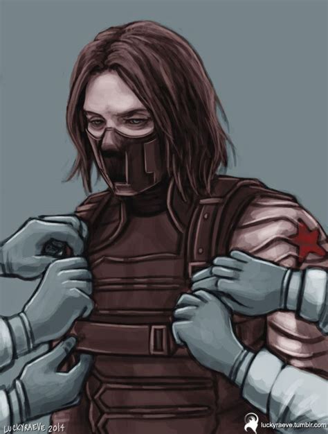 Ws Sketch 02 Suit Up Winter Soldier Bucky Bucky Barnes Marvel