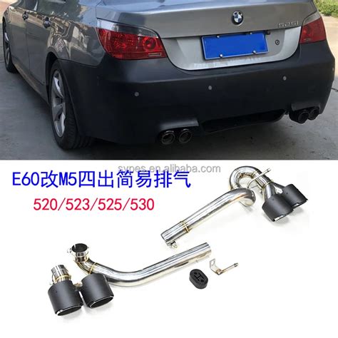 Sype Stainless Steel E60 Exhaust Tip For 2005 2010 Bmw 520 523 525 530 Exhaust Pipe 5 Series