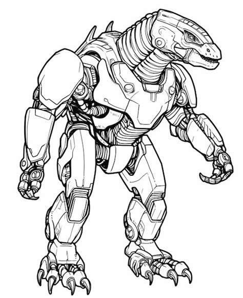 Pacific Rim Kaiju Coloring Pages