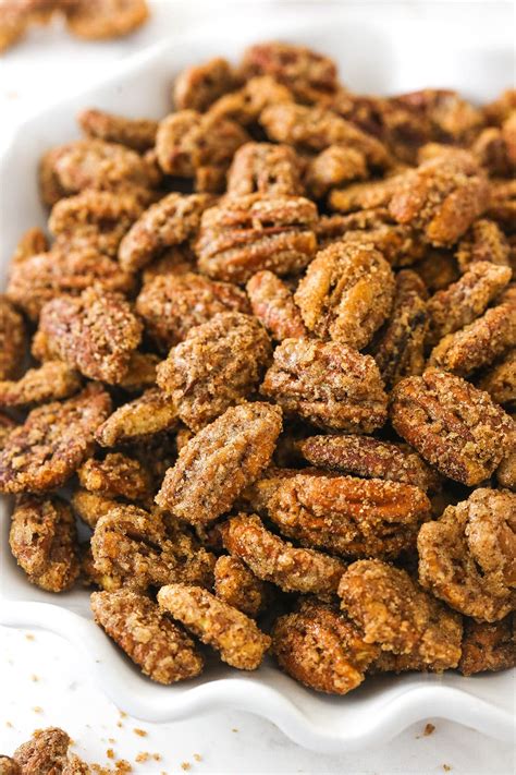Easy Candied Pecans Recipe | Life Love & Sugar