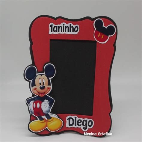 Porta Retrato Mickey Elo Produtos Especiais