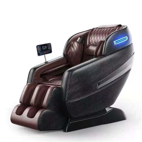 New Model With Led Full Body Shiatsu Sl Shaped Track Massage Chair