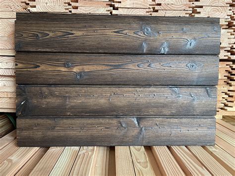 Siberian Larch Charred Timber Cladding Shiplap Timberulove