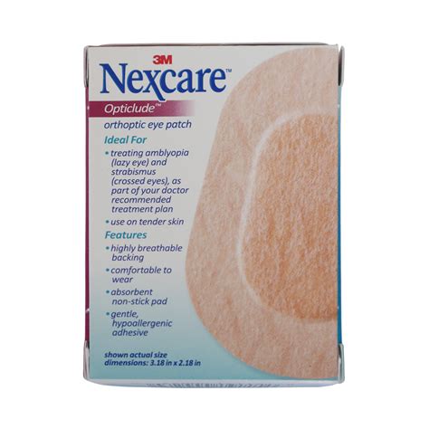 Nexcare Opticlude Regular Eye Patches Adelaide Orthoptics