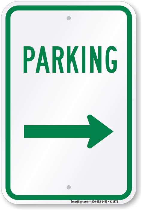 Parking Lot Signs Over 500 Stock And Custom Designs