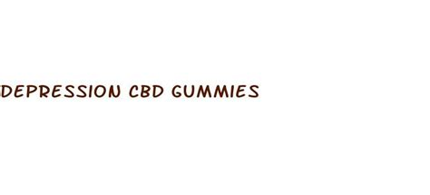 Depression Cbd Gummies