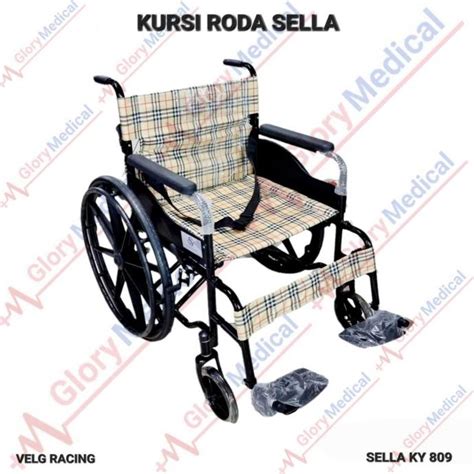 Jual Kursi Roda Sella Ky Standard Rumah Sakit Velg Racing Gojek