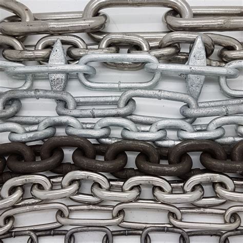 steel chain stainless steel galvanised hooks links gs products