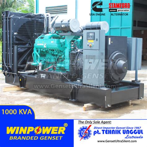 Genset Cummins Kva Stamford Wp Cc Jual Genset Jakarta