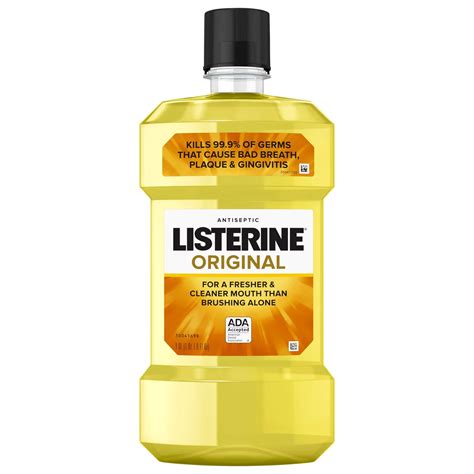 Listerine Original Antiseptic Mouthwash - Shop Mouthwash at H-E-B