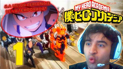 Profesor Reacciona A Boku No Hero Academia Th Season Capitulo