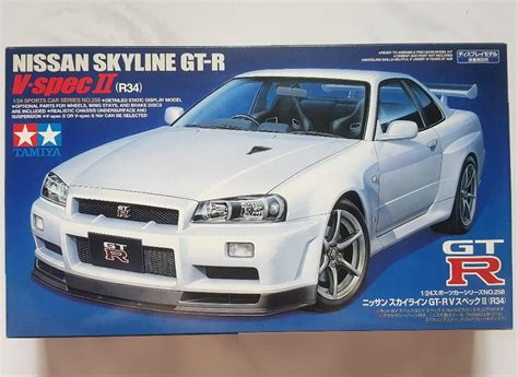 Tamiya Nissan Skyline Gt R R V Spec Ii Scale Model Kit Hobbies