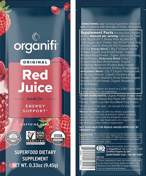 Organifi Red Juice Go Pack – yourholisticshop.com