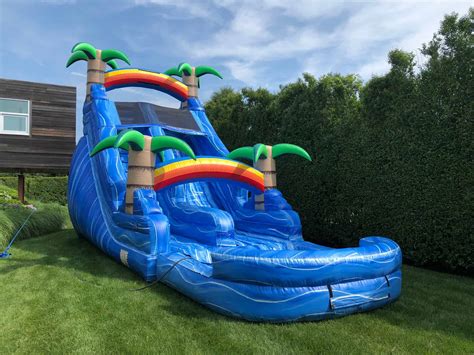 20ft Tropical Water Slide With Pool