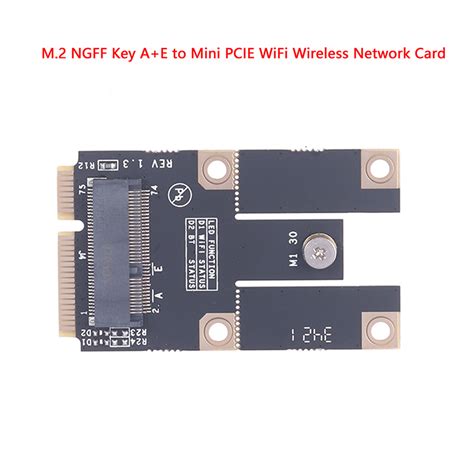 M Ngff Wifi Adapter M Ngff Key A E To Mini Pcie Wifi Wireless