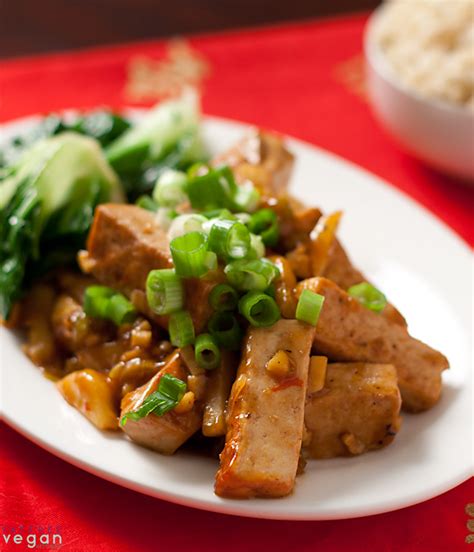 Sichuan Or Szechuan Tofu With Garlic Sauce Vegan And Low Fat