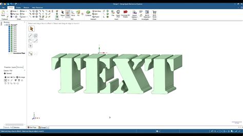 DesignSpark Mechanical Tutorial Working With Text YouTube