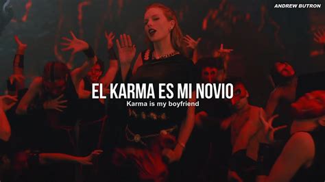 Taylor Swift Ft Ice Spice Karma Sub Español Lyrics Video Oficial Youtube