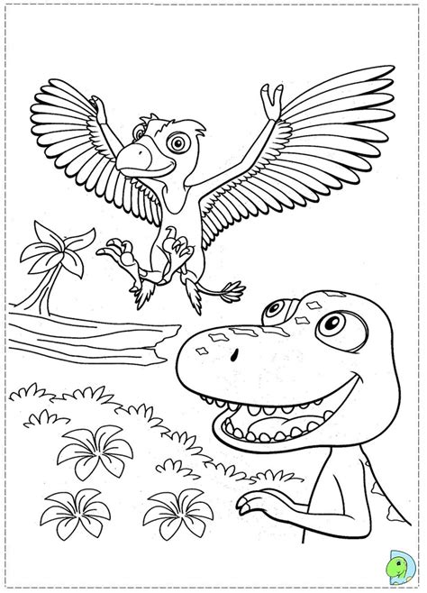 Dino train Coloring page- DinoKids.org