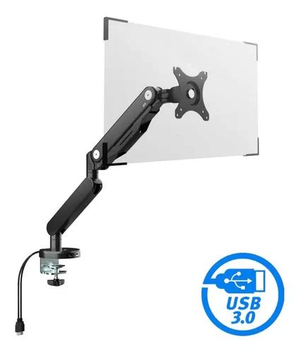 Soporte Articulado Para Monitor Atlas Dt Sports Color Negro