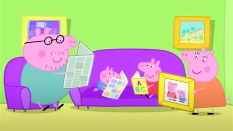 Peppa Pig In Hindi Daddy Pig Frame Laga Rahe Hai Kahaniya