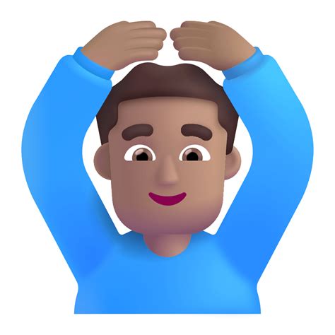 Man Gesturing Ok 3d Medium Icon Fluentui Emoji 3d Iconpack Microsoft