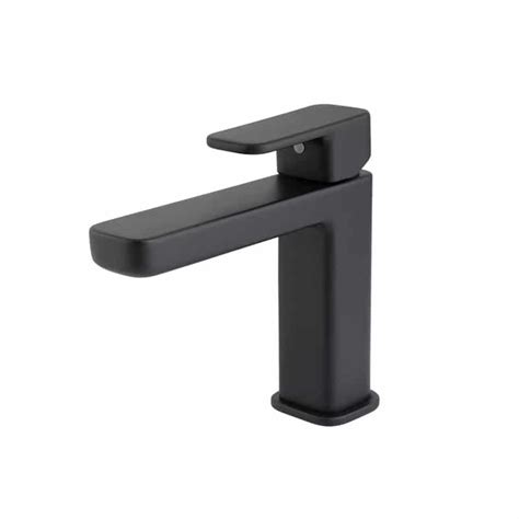 Monomando Corto Para Lavabo ITUA Negro Monomandos Para Lavabo Urrea