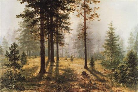 Fog In The Forest Ivan Shishkin Wikiart Org