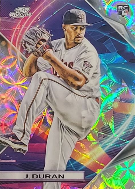 Jhoan Duran Topps Chrome Cosmic Nucleus Refractor Price Guide