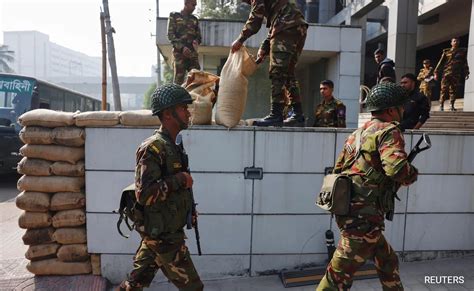 Bangladesh Troops Deployed Across Bangladesh Amid Fears Of Violence Ahead Of Elections