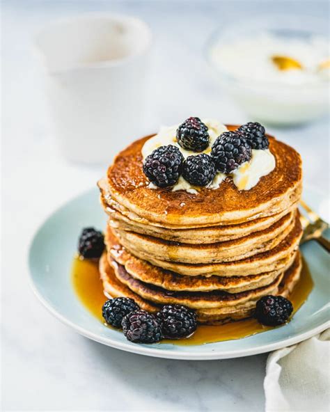 Sour Cream Pancakes (Perfectly Fluffy!) – A Couple Cooks