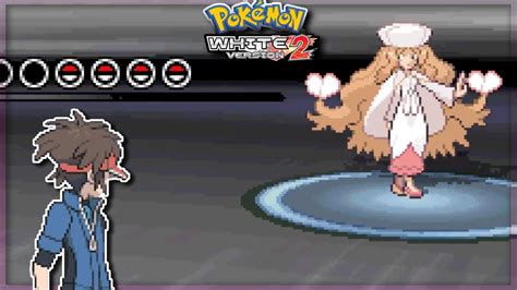 Elite Four Caitlin Battle Rematch Pokemon Black And White 2 YouTube