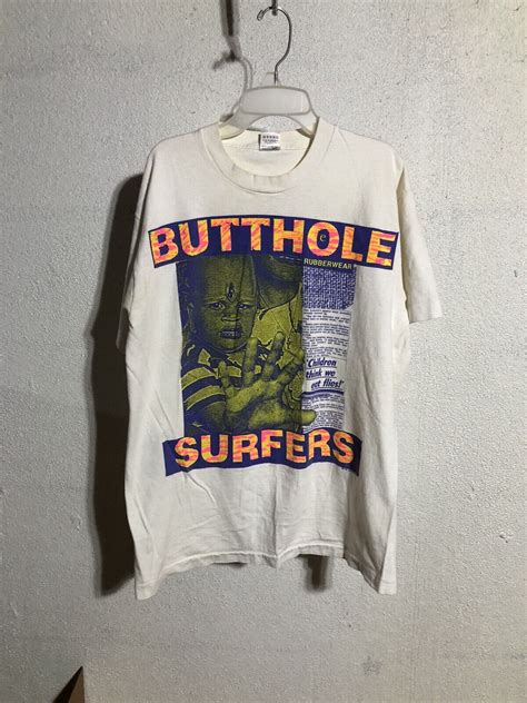 Vintage Butthole Surfers Rubberwear Don Rock T S Gem