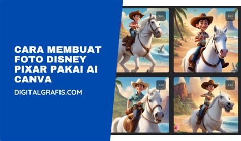 Cara Membuat Foto Disney Pixar Pakai Ai Canva