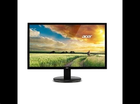 Unboxing Acer K Hql Inch Best Led Lcd Monitor Youtube