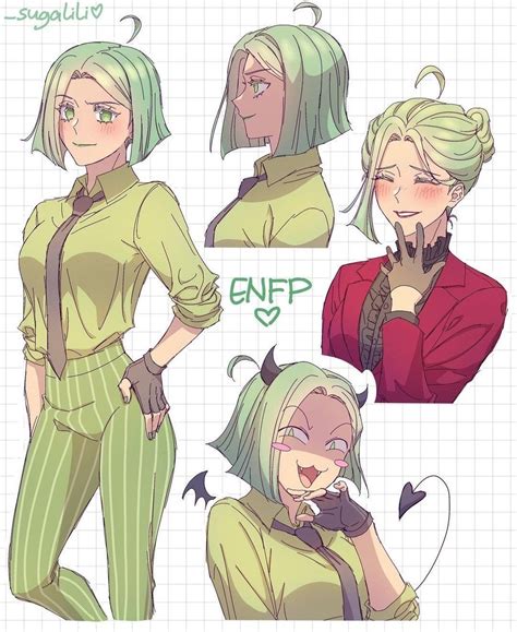 Mbti Character Character Design Intj Enfp Personalidade Infp Intj Hot