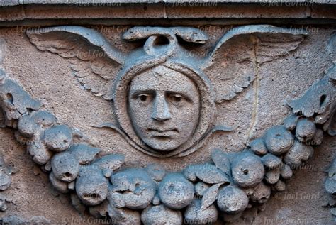 Face In Stonework Joel Gordon Photography