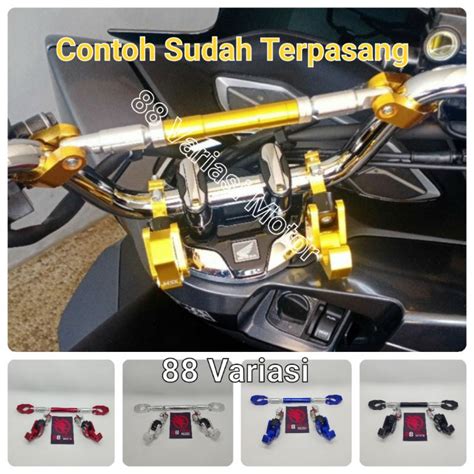 Jual Paket Palang Stang Besar Bisa Stel Full CNC Dan 2 Pcs Gantungan