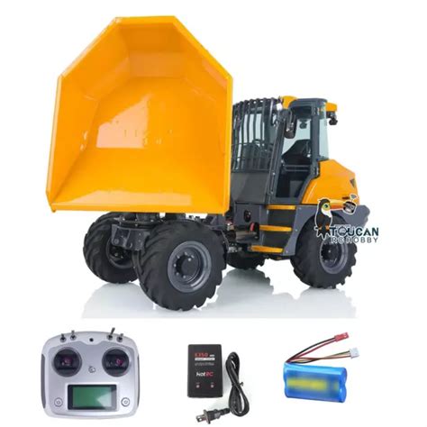 Lesu Rc Tipper Rtr Camion Benne Hydraulique Articul Son L Ger