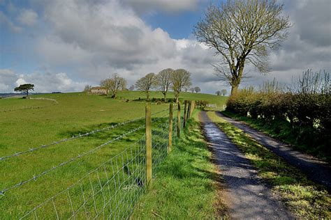 A Rough Lane Carony Kenneth Allen Geograph Ireland