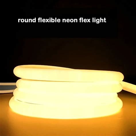 360 Degree Bendable Round Waterproof LED Neon Rope Light Strip China