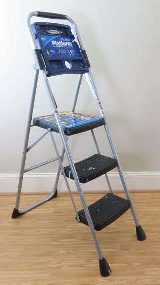 Werner Project Platform Step Ladder with Tray - GC5 Auctions