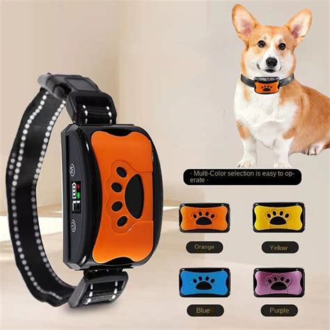 Haustier Hund Anti Barking Ger T Elektrische Hunde Training Halsband