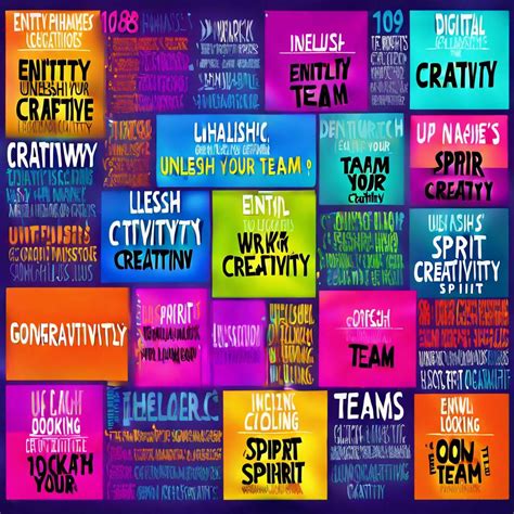 108 Catchy Team Names For Work Unleash Your Teams Spirit And